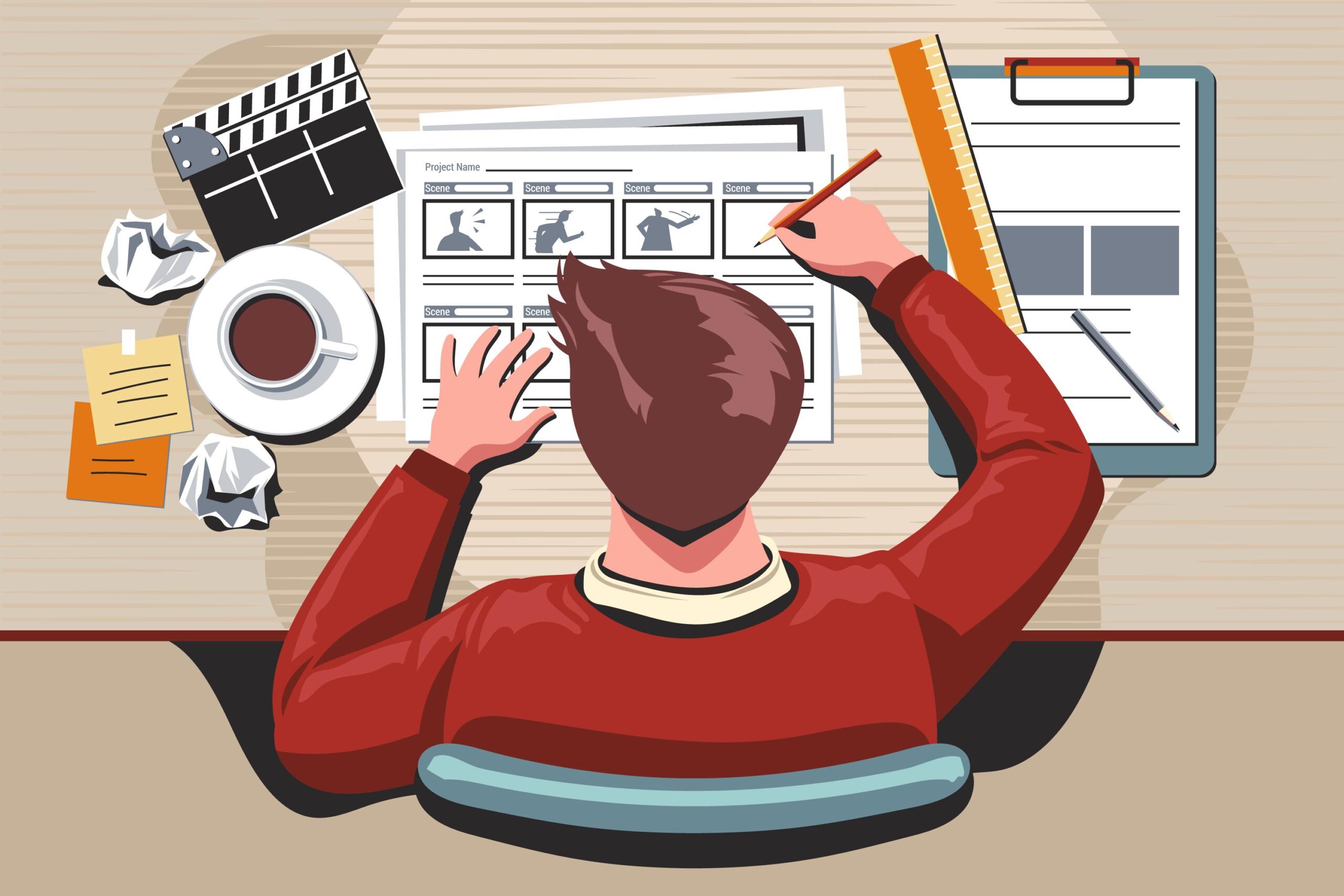 story boarding services image